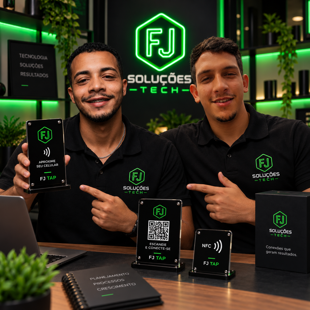 Apresentação das soluções digitais FJ Soluções Tech