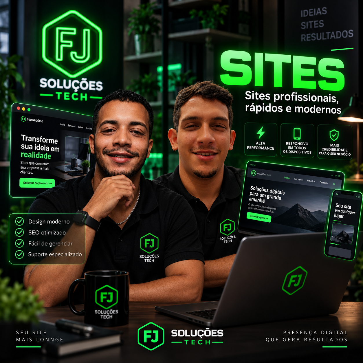 Serviços FJ Soluções Tech